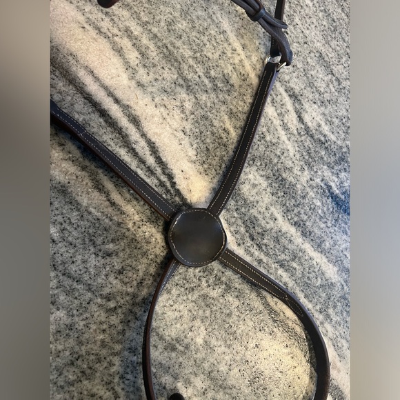 Devoucoux figure 8 noseband and browband (half bridle) - Picture 7 of 11